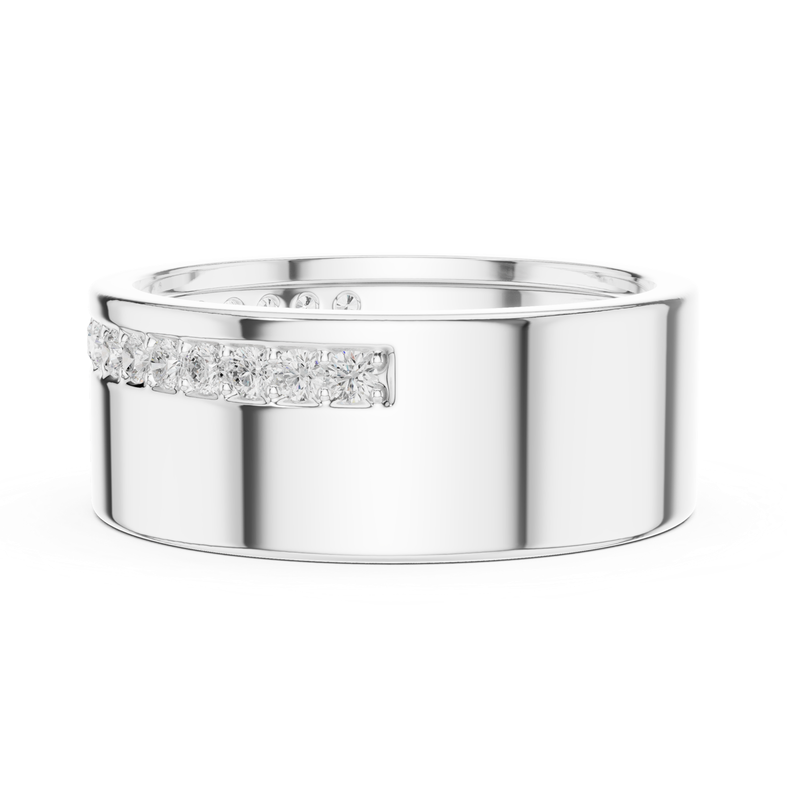Gold Ring SBMR(25), White Gold, view 3