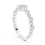 Gold Ring 19-120010L, White Gold, view 1