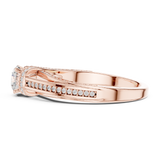 Gold Ring LR-0304, Rose Gold, view 3
