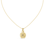 Gold Pendant GPD-0005, Yellow Gold, view 4