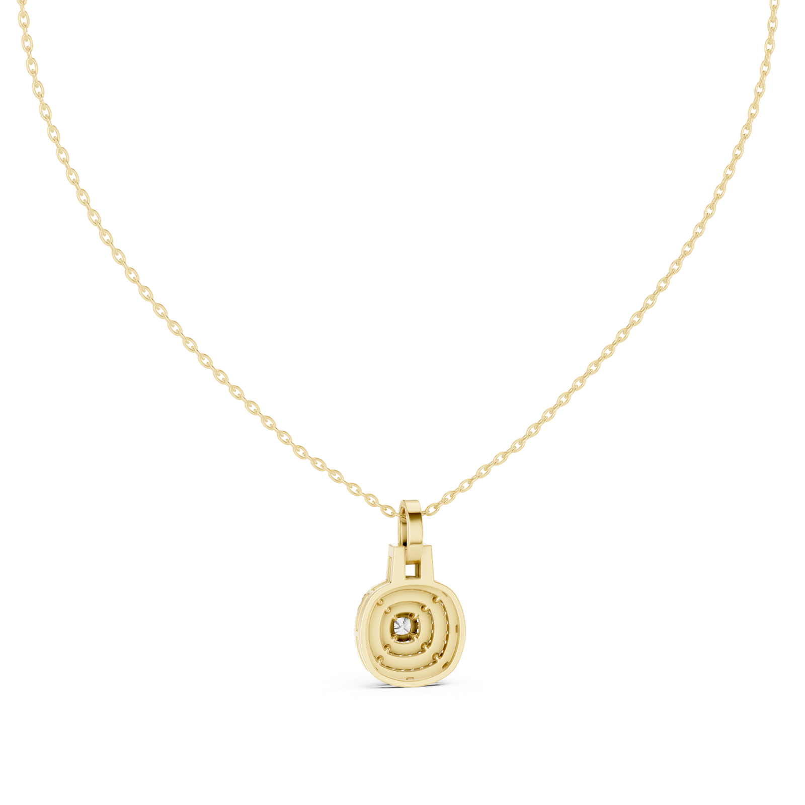 Gold Pendant GPD-0005, Yellow Gold, view 4