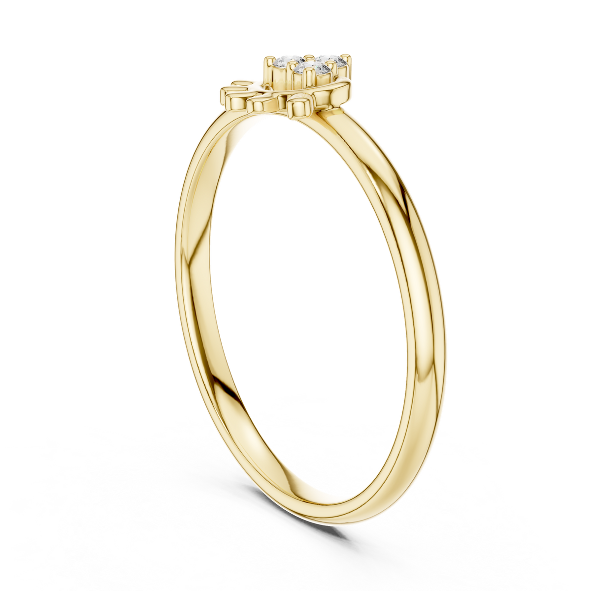 Gold Ring 1 (264), Yellow Gold, view 1