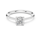 Gold Ring DDLR-801, White Gold, view 4
