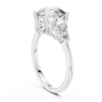 Gold Ring DDLR-072, White Gold