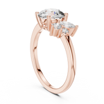 Gold Ring DDLR-153, Rose Gold