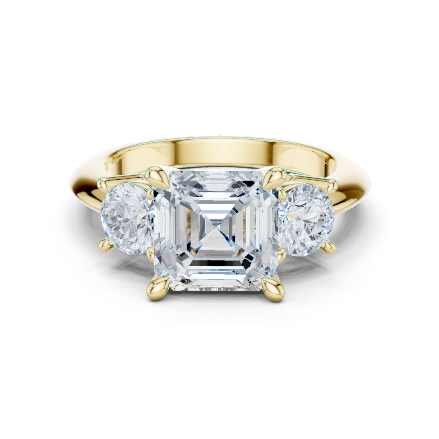 Gold Ring DDLR-899, Yellow Gold