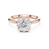 Gold Ring DDLR-931, Rose Gold, view 4