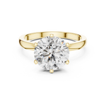 Gold Ring AOMLR105130, Yellow Gold, view 4