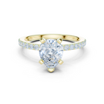 Gold Ring DDLR-889, Yellow Gold