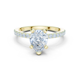 Gold Ring DDLR-889, Yellow Gold