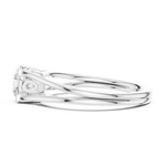 Gold Ring DDLR-544, White Gold, view 3