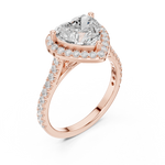Gold Ring DDLR-432, Rose Gold, view 2