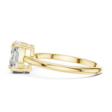 Gold Ring DDLR-808, Yellow Gold, view 3
