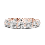 Gold Ring DDLR-393, Rose Gold, view 3