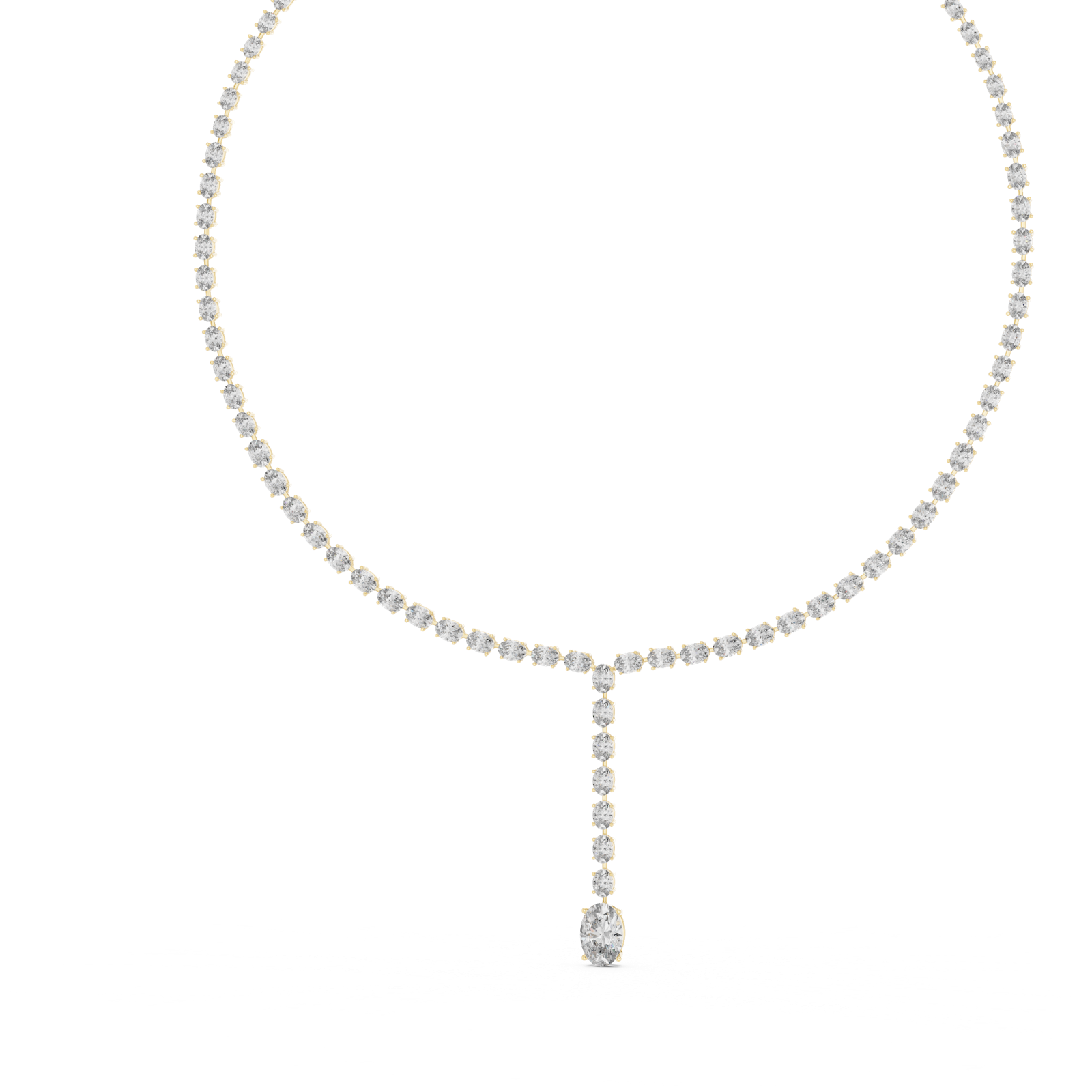 Gold Necklace GNK-0047, Yellow Gold, view 2