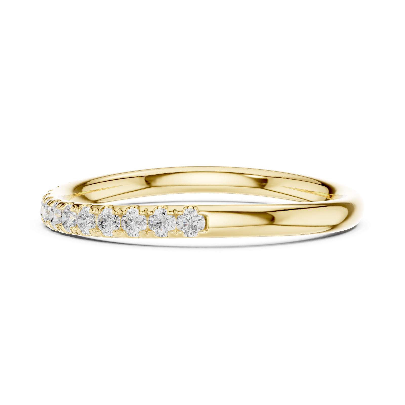 Gold Ring DDLR-795, Yellow Gold, view 3