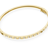 14K Solid Gold Lab Diamond Bracelet, Yellow Gold, view 2
