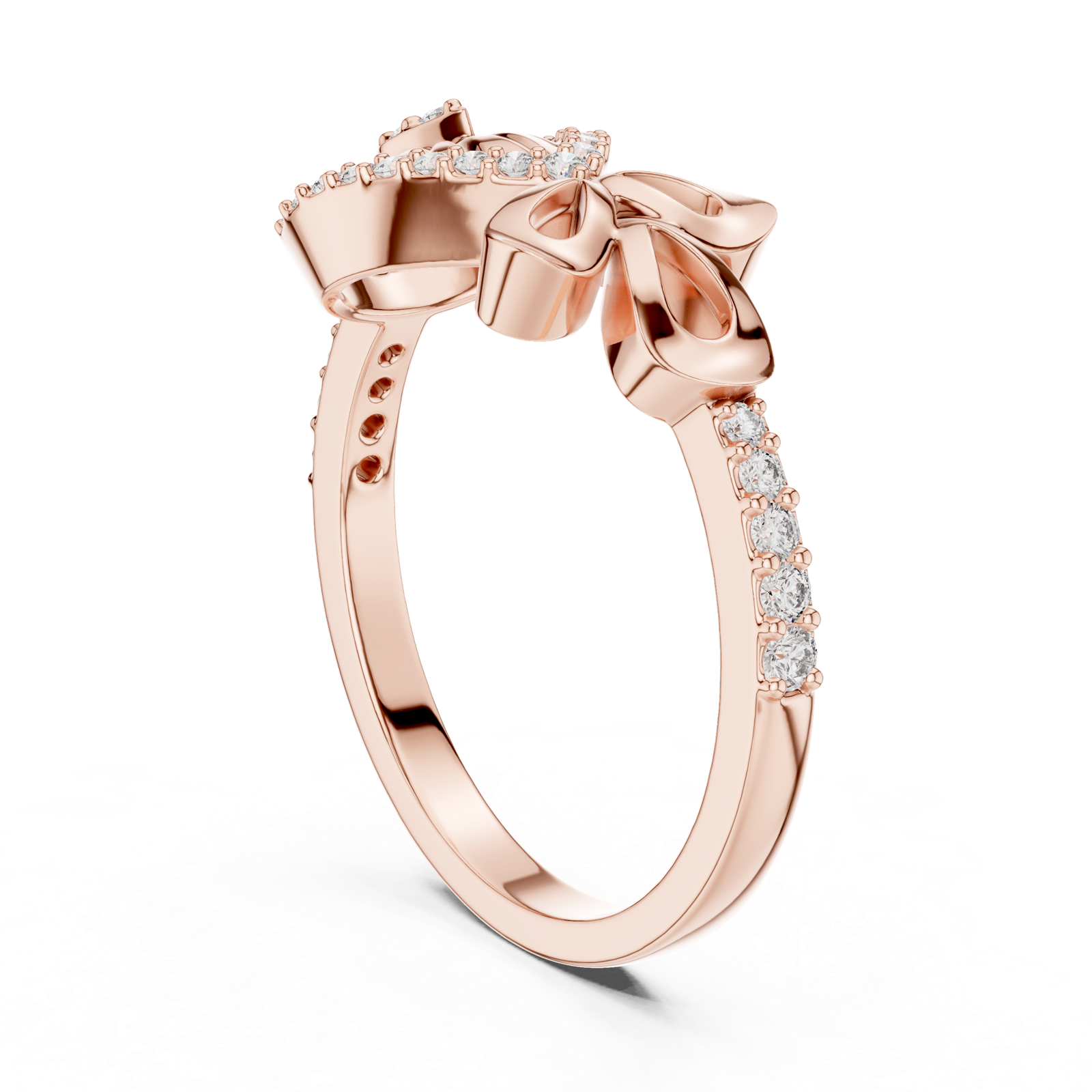 Gold Ring LR-01 (90), Rose Gold