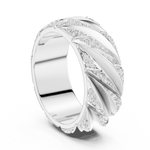 Gold Ring SBMR(7), White Gold