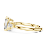 Gold Ring DDLR-923, Yellow Gold, view 3