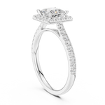 Gold Ring DDLR-919, White Gold, view 1