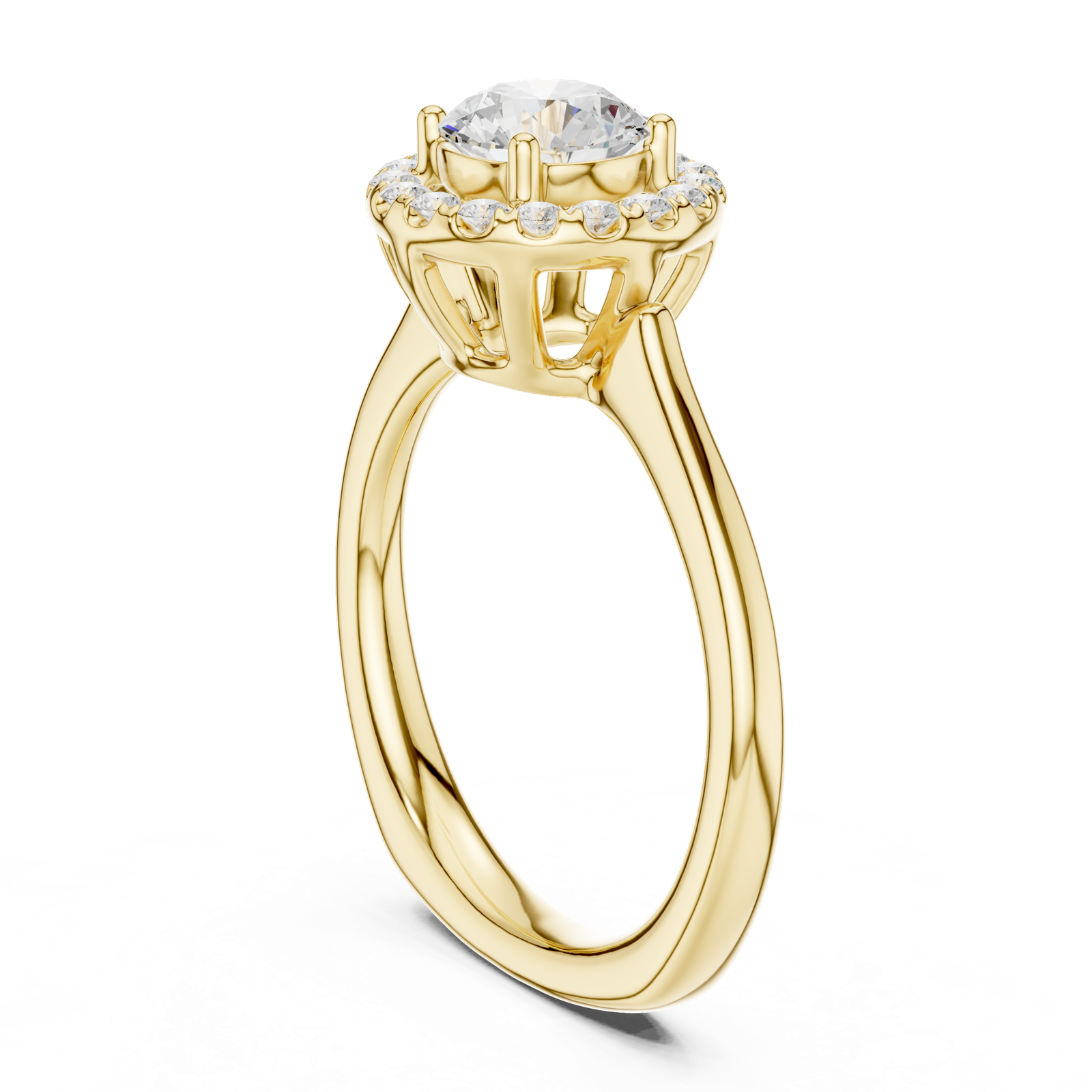 Gold Ring DDLR-652, Yellow Gold