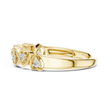 Gold Ring 12-10058@L, Yellow Gold, view 3