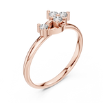 Gold Ring 1 (451), Rose Gold, view 2