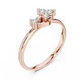 Gold Ring 1 (451), Rose Gold, view 2