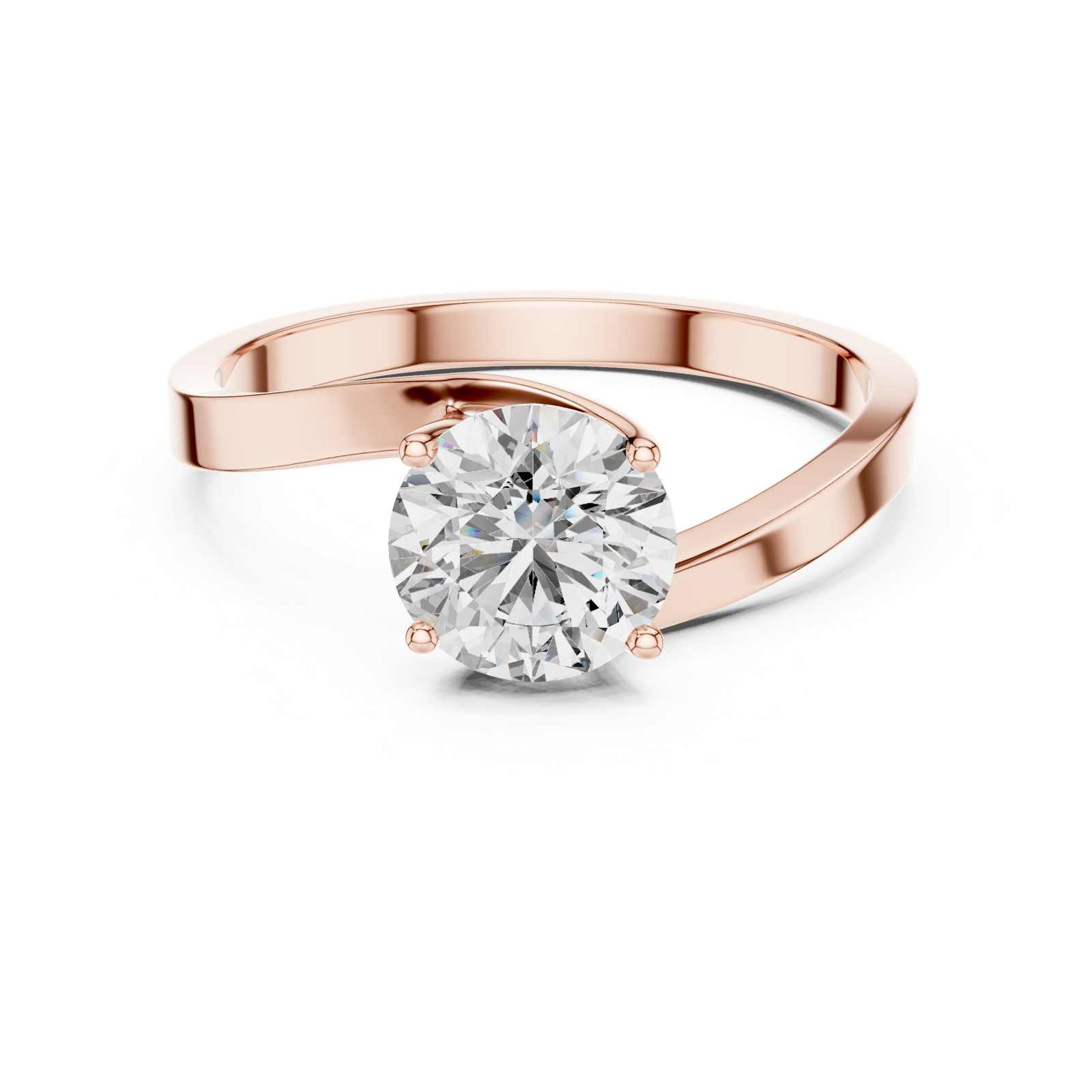 Gold Ring LR-0023, Rose Gold