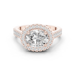 Gold Ring DDLR-322, Rose Gold