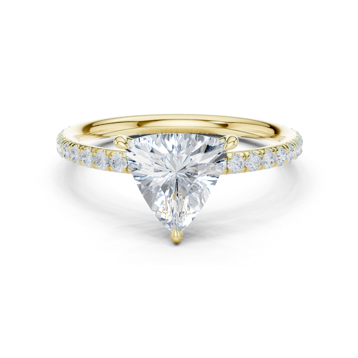 Gold Jewelry 15 TRI, Yellow Gold