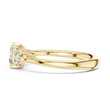 Gold Ring DDLR-724, Yellow Gold, view 3