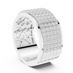 Gold Ring DDLR-428, White Gold