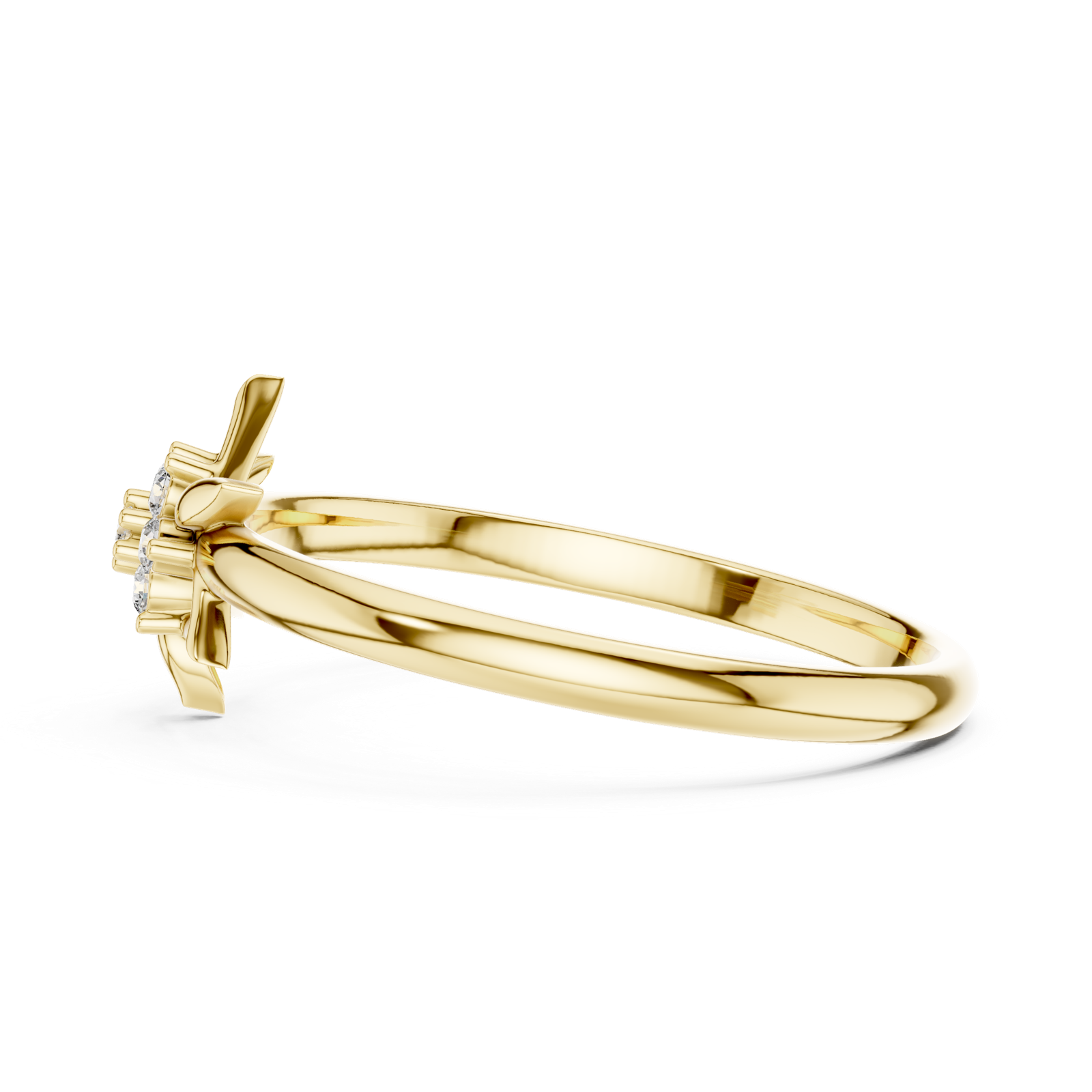 Gold Ring 1 (447), Yellow Gold, view 3