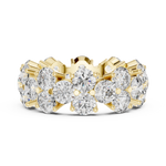 Gold Ring DDLR-244, Yellow Gold, view 3