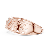 Gold Ring LR-01 (32), Rose Gold, view 3