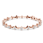 Gold Bracelet AK50101, Rose Gold, view 1
