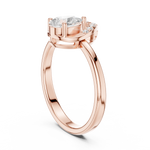 Gold Ring DDLR-511, Rose Gold