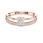 Gold Ring DDLR-832, Rose Gold, view 4