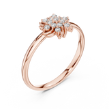 Gold Ring 1 (422), Rose Gold, view 2