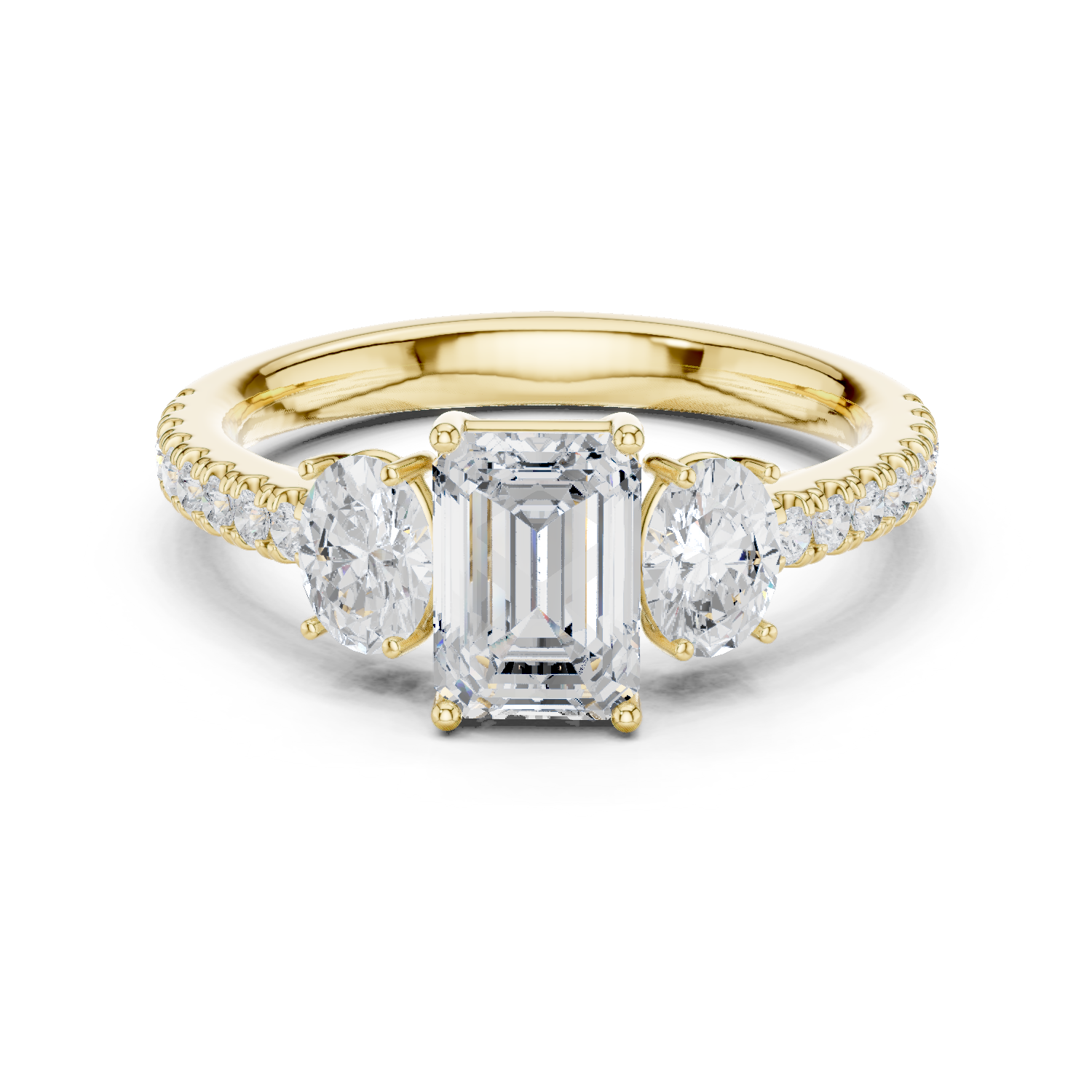 Gold Ring DDLR-706, Yellow Gold