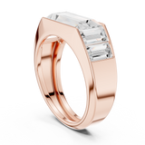 Gold Ring SBMR(37), Rose Gold, view 1
