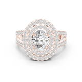Gold Ring DDLR-348, Rose Gold