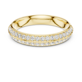 Gold Ring DDLR-575, Yellow Gold, view 4