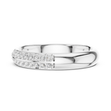 Gold Ring DDLR-575, White Gold, view 3