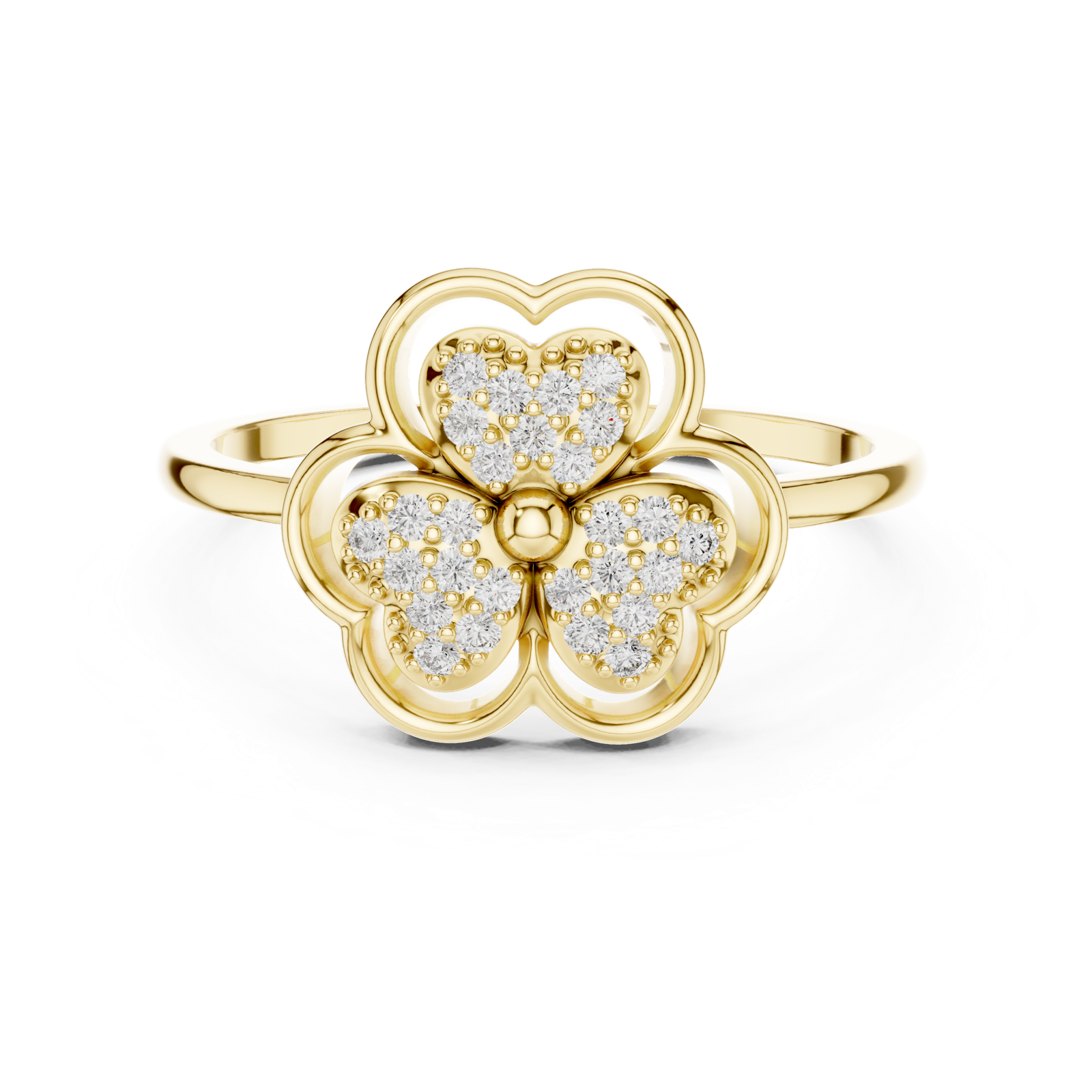 Gold Ring DR-6274, Yellow Gold