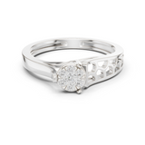 Gold Ring DDLR-824, White Gold
