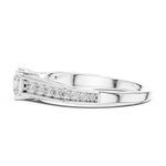 Gold Ring LR-0309, White Gold, view 3