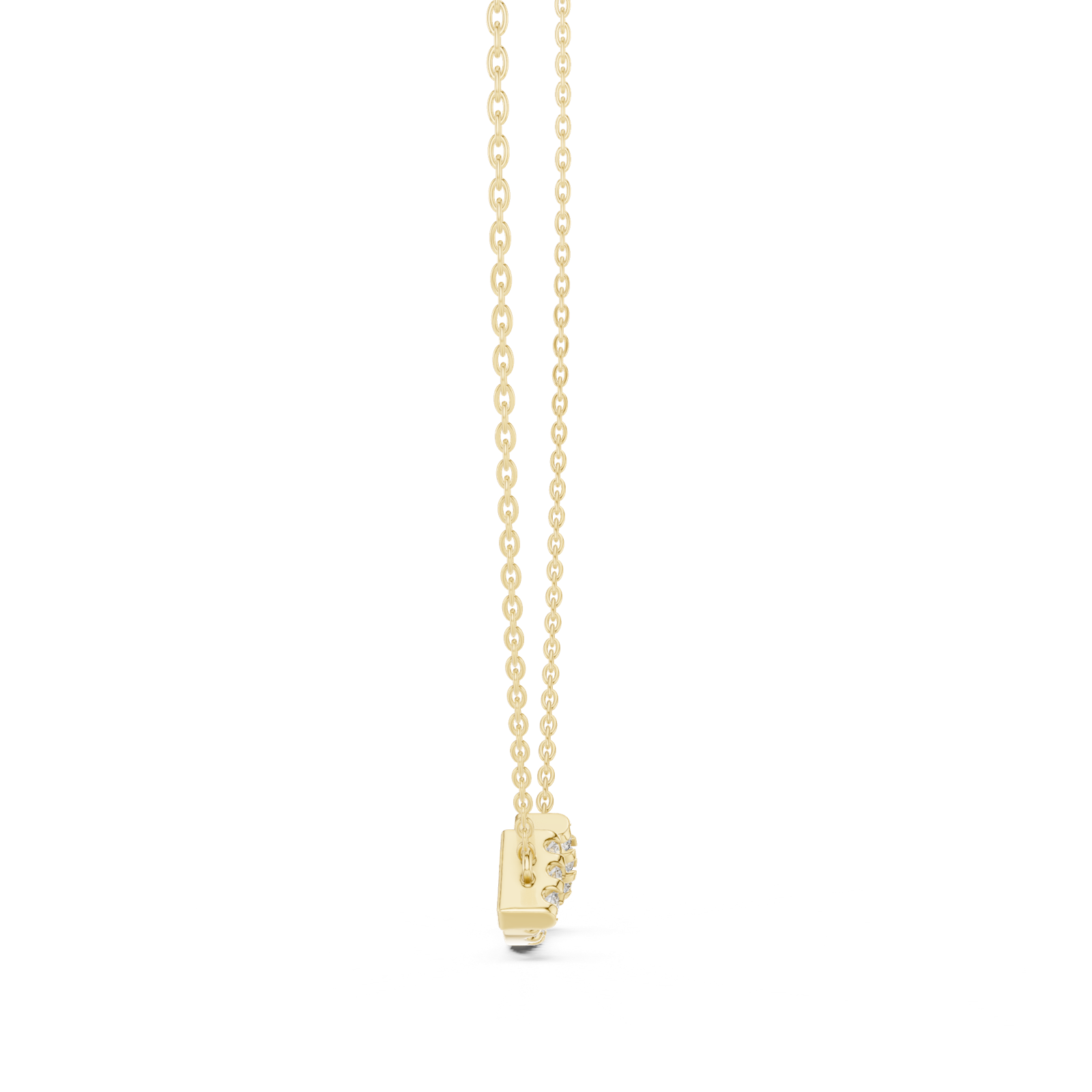 Gold Pendant GPD-0030, Yellow Gold, view 3